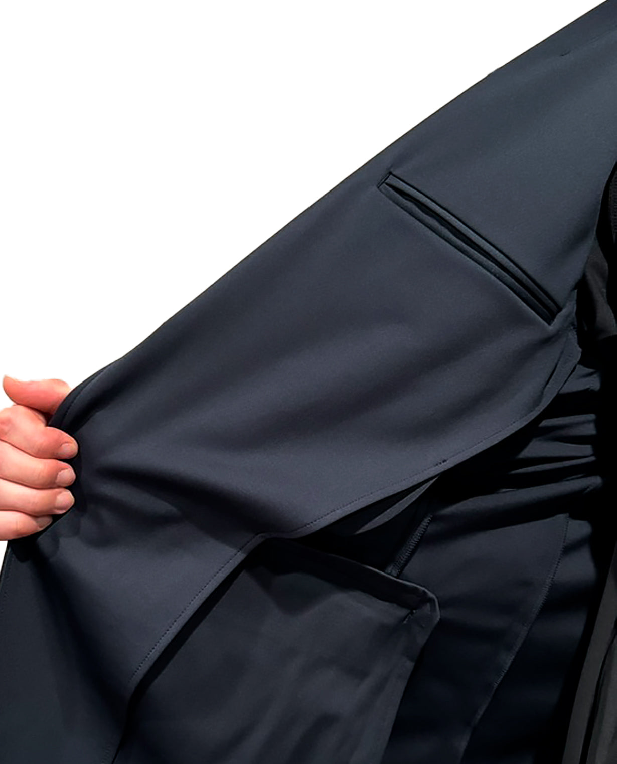 Carbon Navy ■ 002_N 24HR-WEARABLE Tailored Jacket