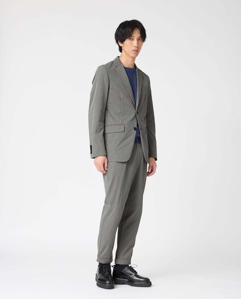 002_L ヴィンテージストレッチ テーラードシングルジャケット