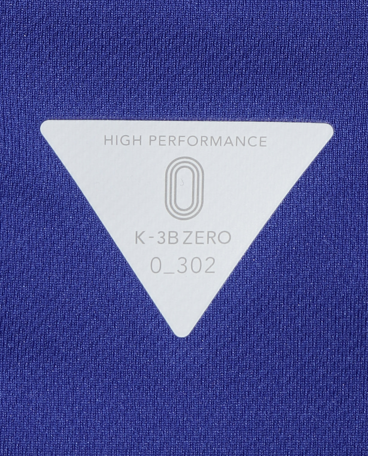 Cobalt Blue ■ 0_302_G Mesh Short Sleeve Mock Neck