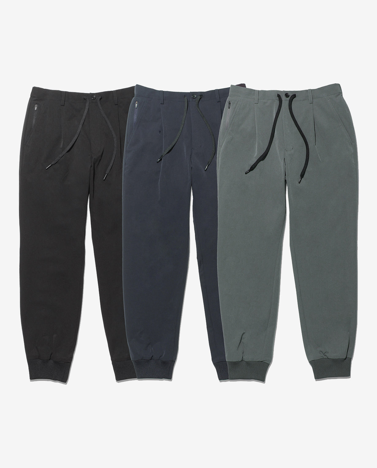 Steel Gray ■ 105_L Vintage Stretch Jogger Pants
