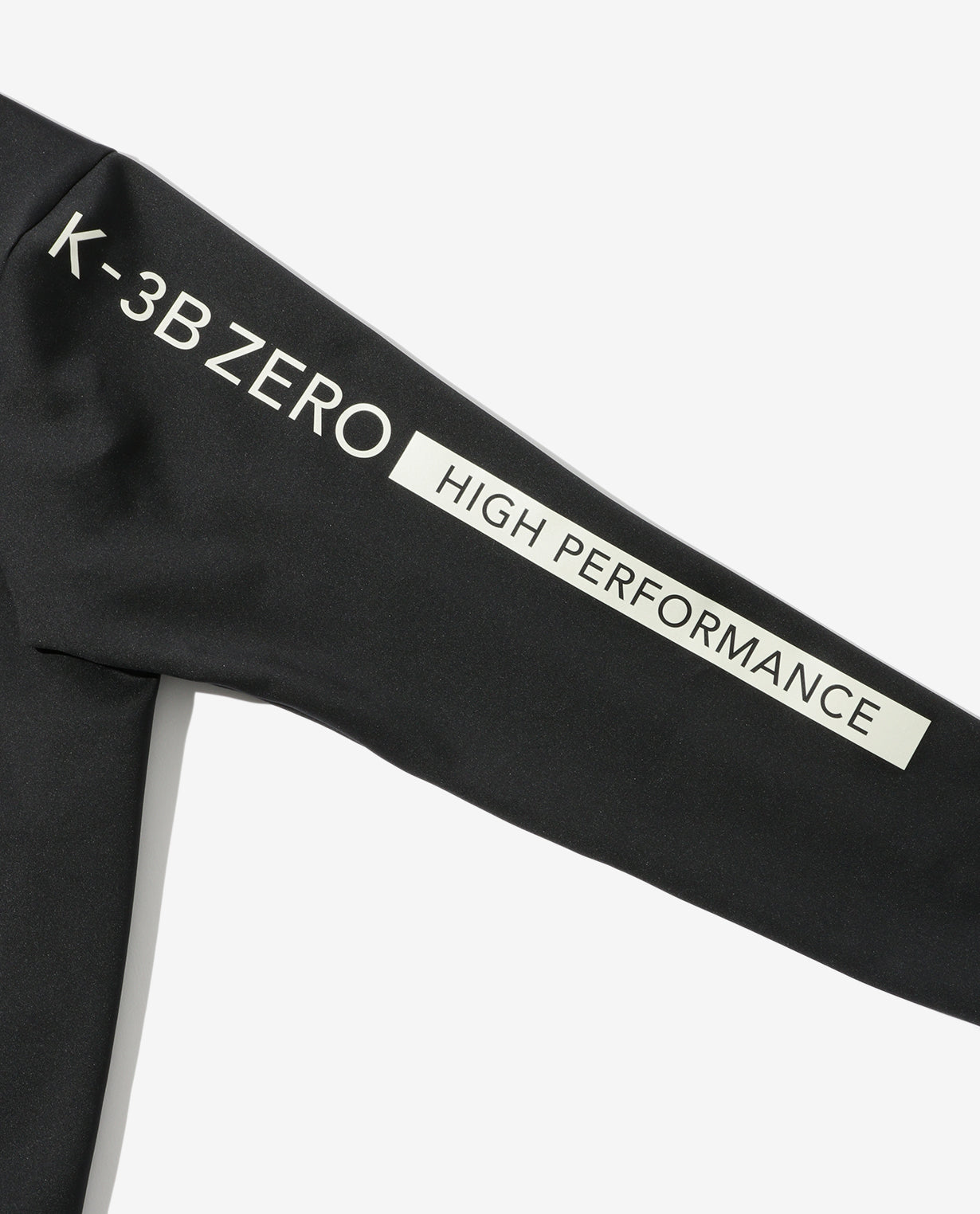 Black x Black ■0_305_DG "2D Cardboard Knit" Long Sleeve Mock Neck