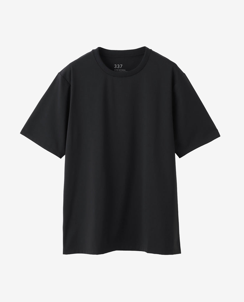 337_NN 24HR-WEARABLE(COOL) レギュラーフィットTシャツ (ブラック