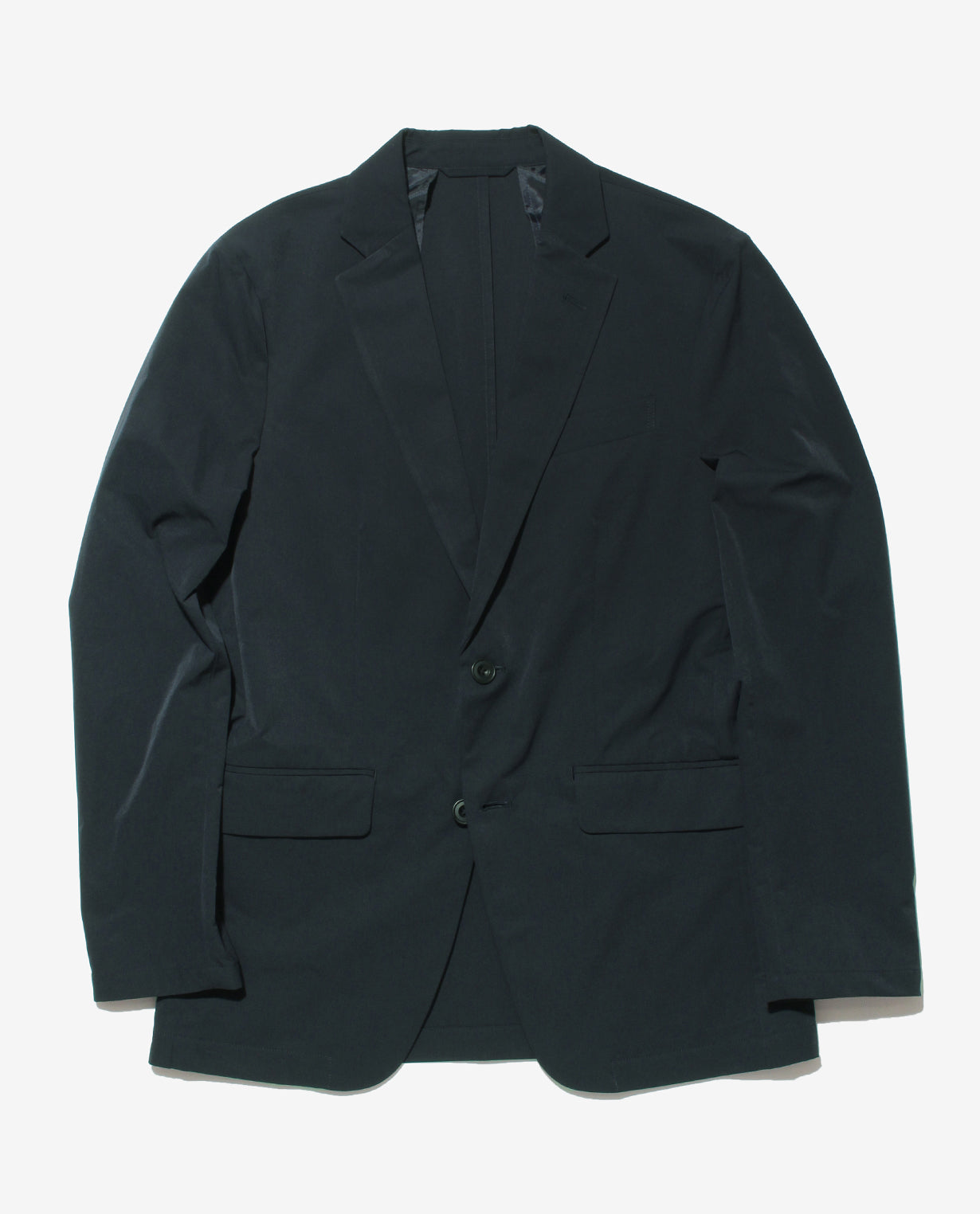 Carbon Navy ■ 002_L Vintage Stretch Tailored Single Jacket