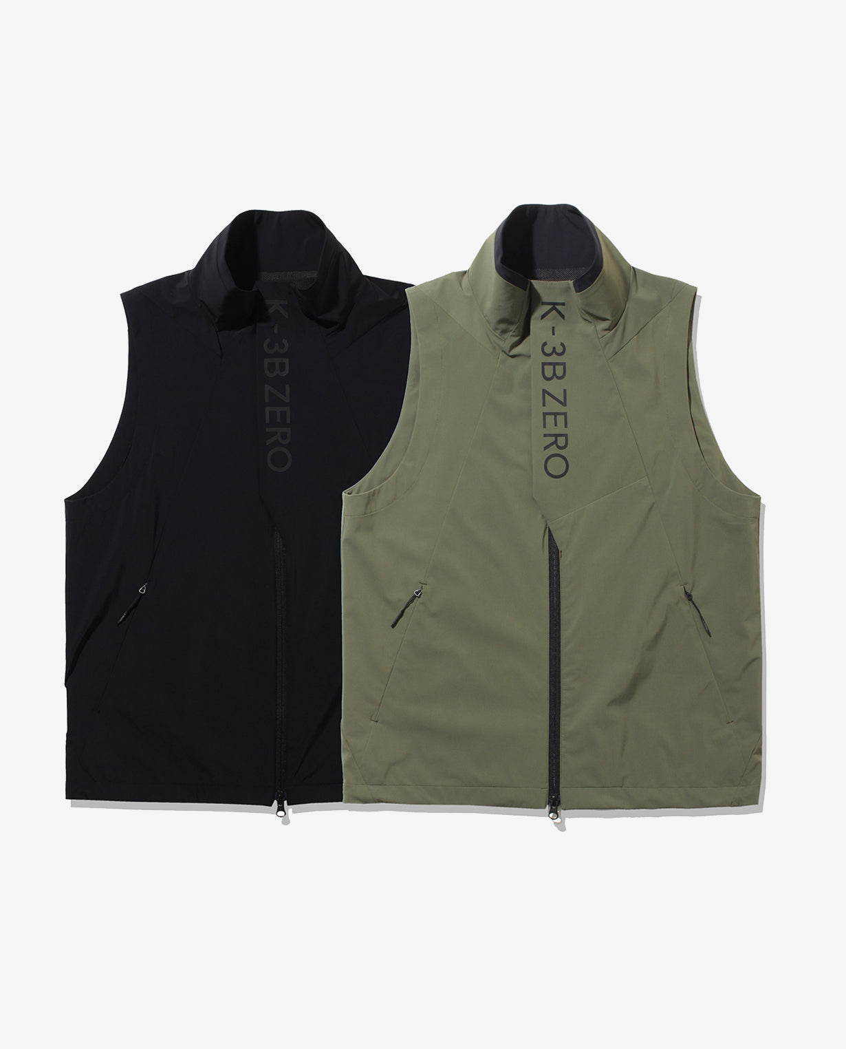 Khaki ■ 0_670_R Active Stretch 3D Cutting Lightweight Vest