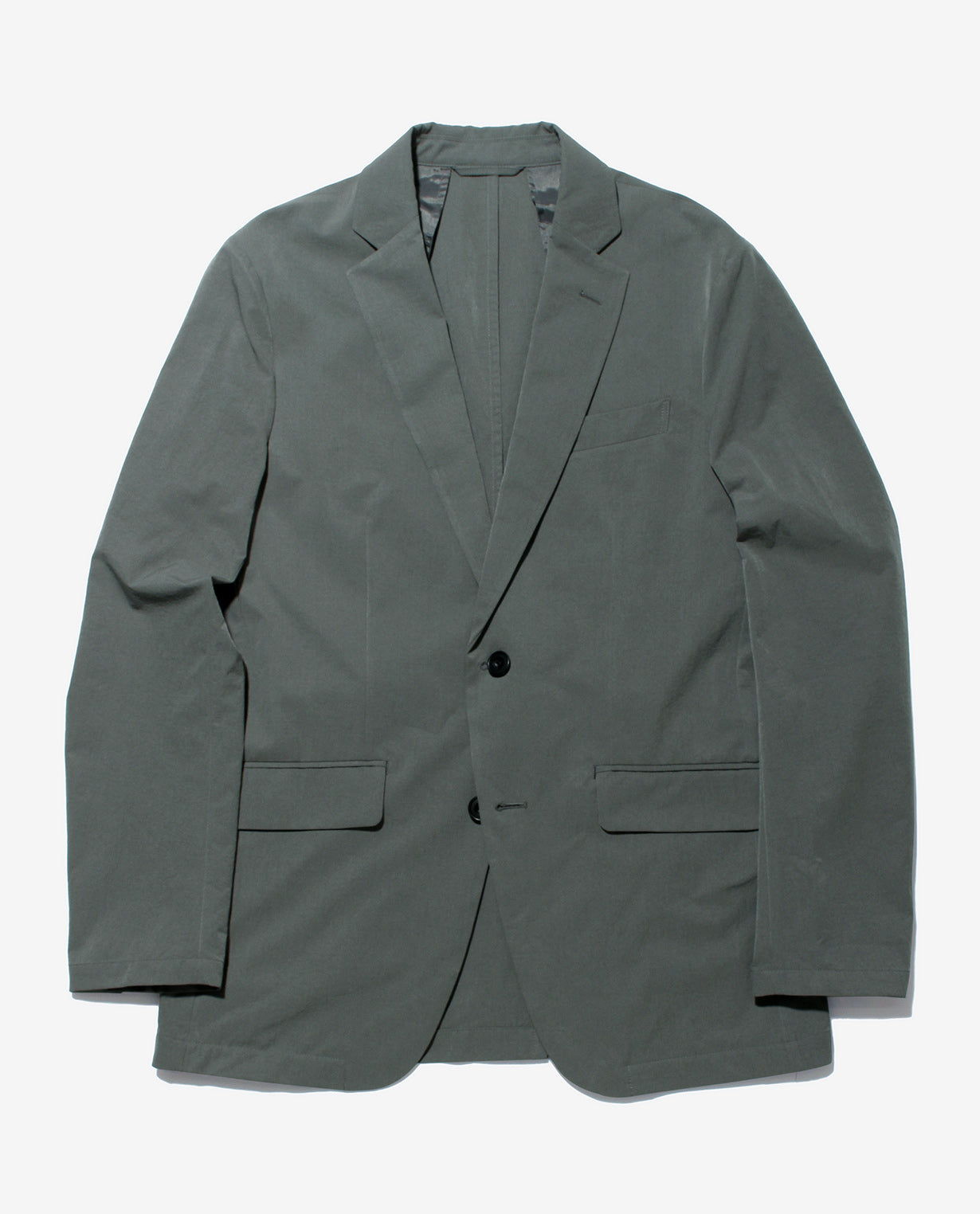 Steel Gray ■ 002_L Vintage Stretch Tailored Single Jacket