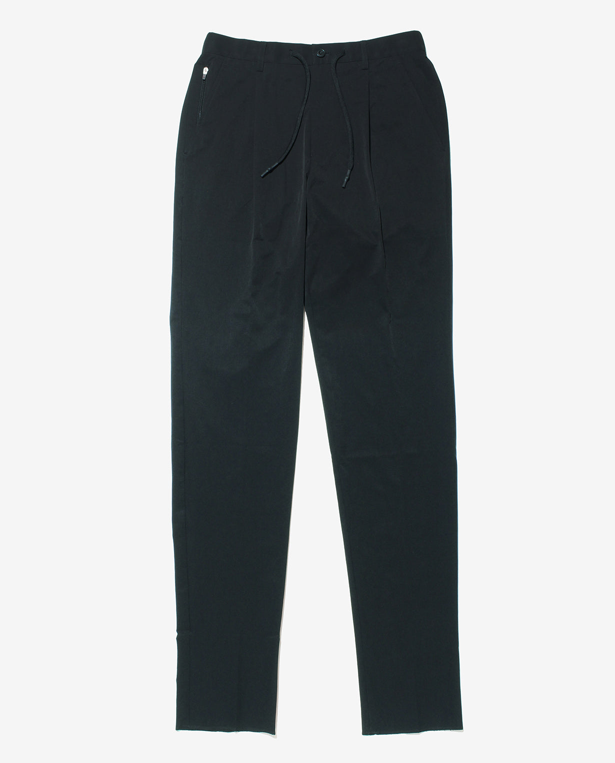 Carbon Navy ■ 177_L Vintage Stretch One-Tuck Tapered Pants