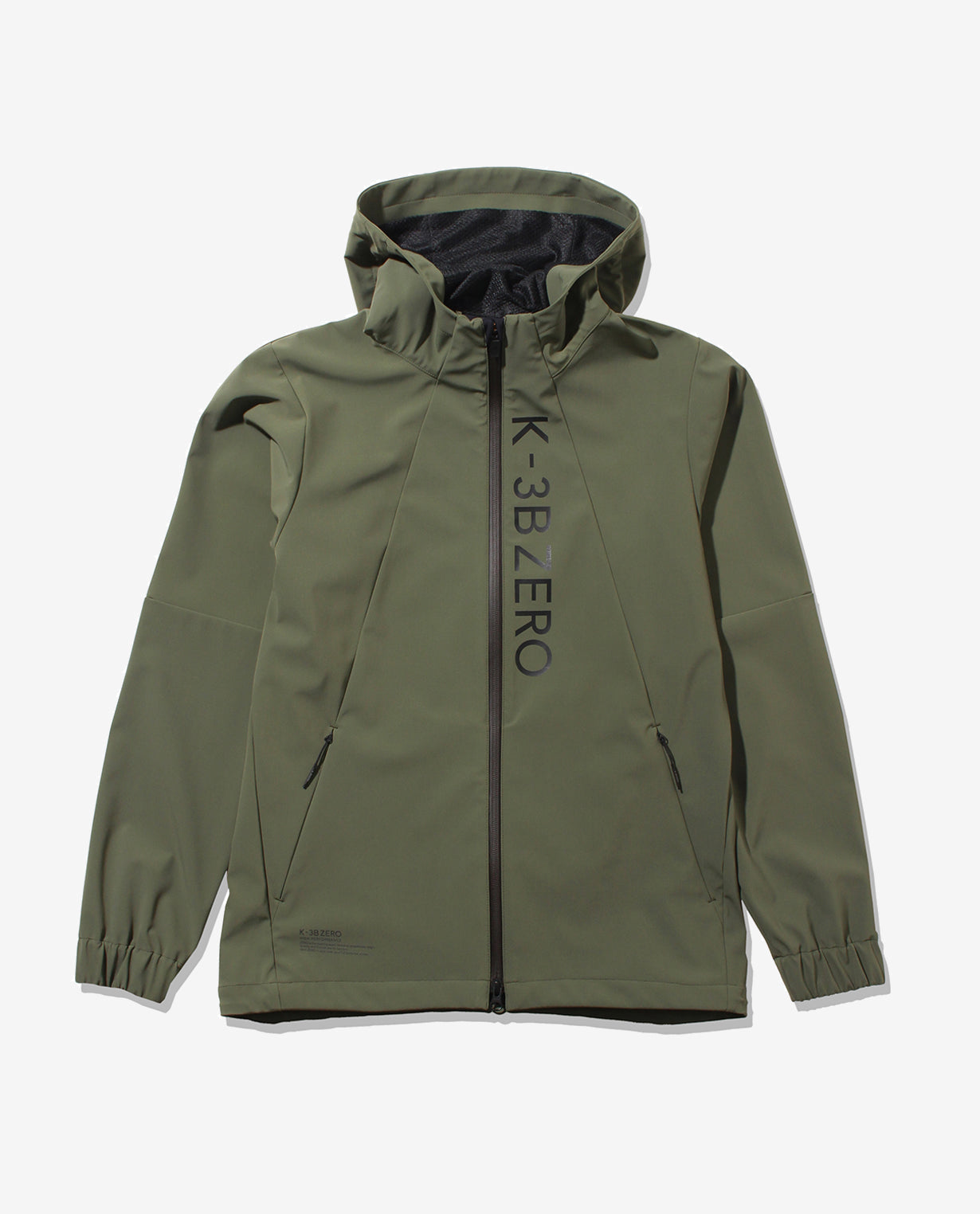 Khaki ■ 0_673_RB Active Stretch Bonding Setup Full Zip Parka