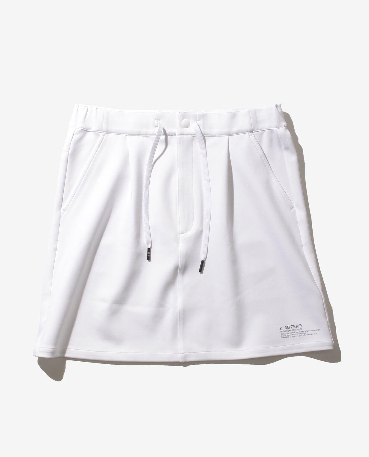 White ■ 0_1003_D Cardboard knit skirt