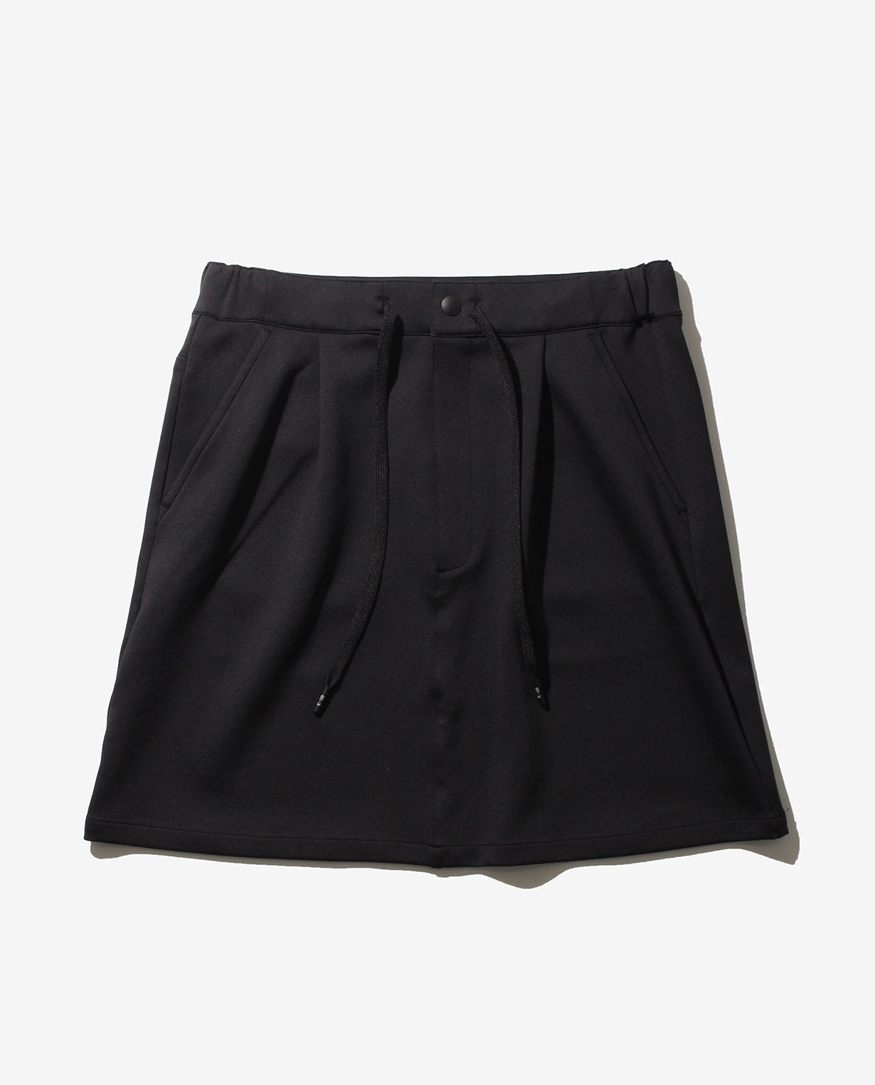Black ■ 0_1003_D Cardboard knit skirt