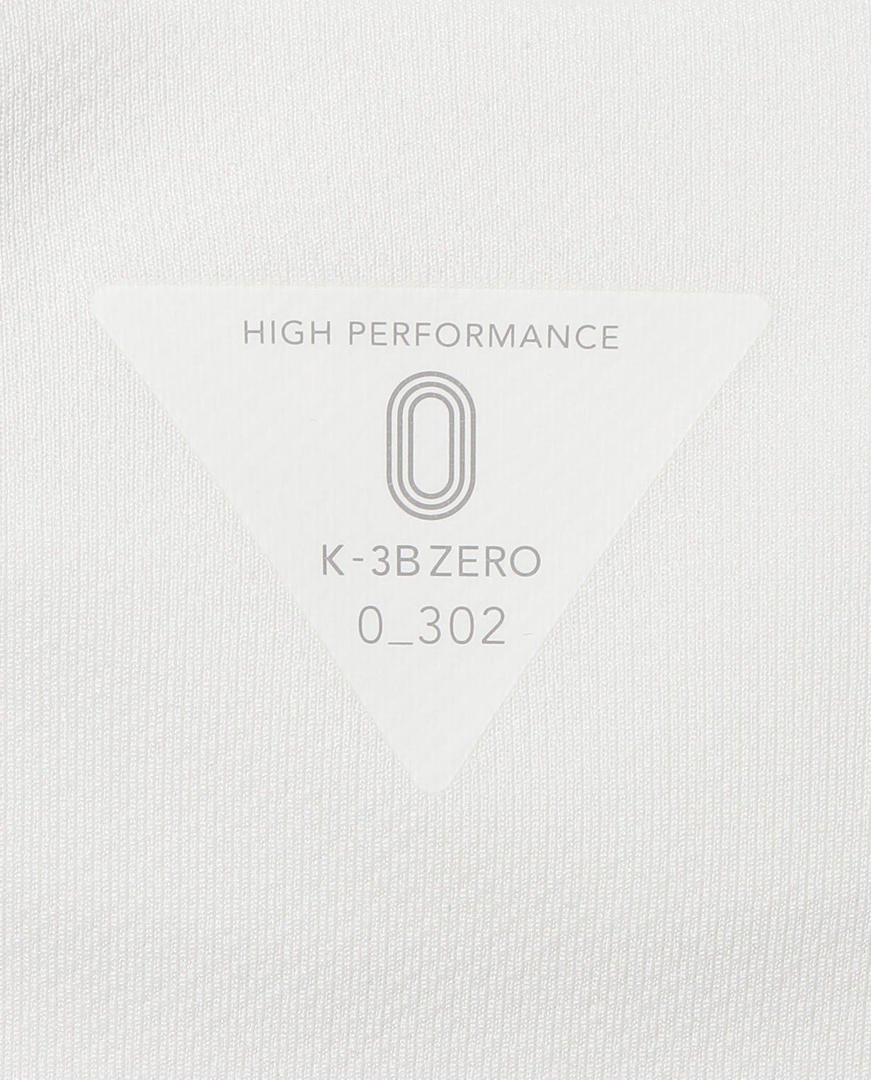 White x White ■ 0_302_G Mesh Short Sleeve Mock Neck