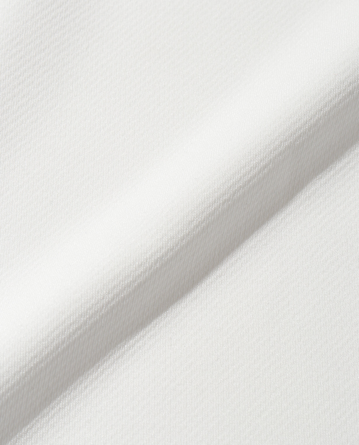 White x White ■ 0_302_G Mesh Short Sleeve Mock Neck