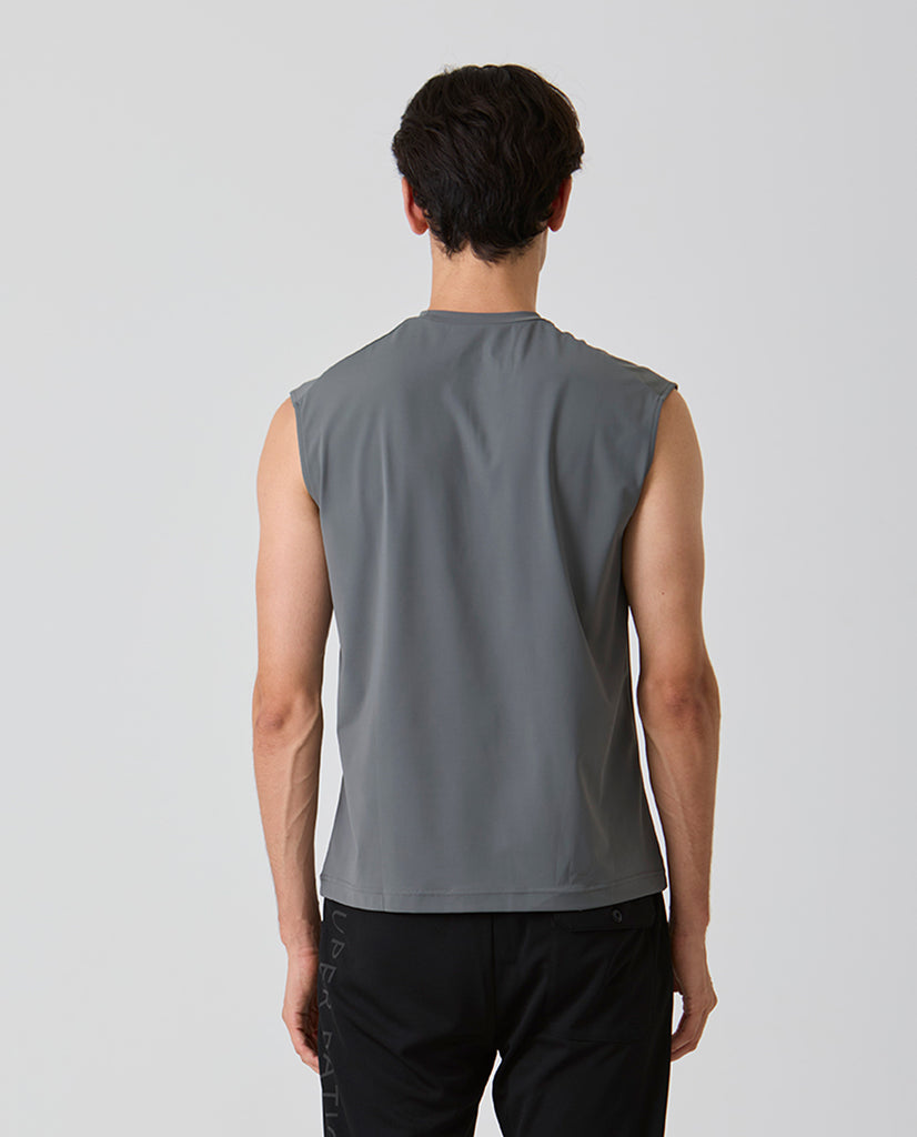 333_NN 24HR-WEARABLE(COOL) ノースリーブ (モスグレー) – K-3B