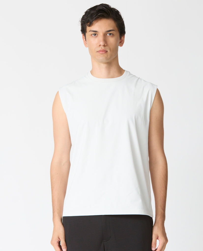 332_NN 24HR-WEARABLE(COOL) ノースリーブ (ストーンホワイト) – K-3B