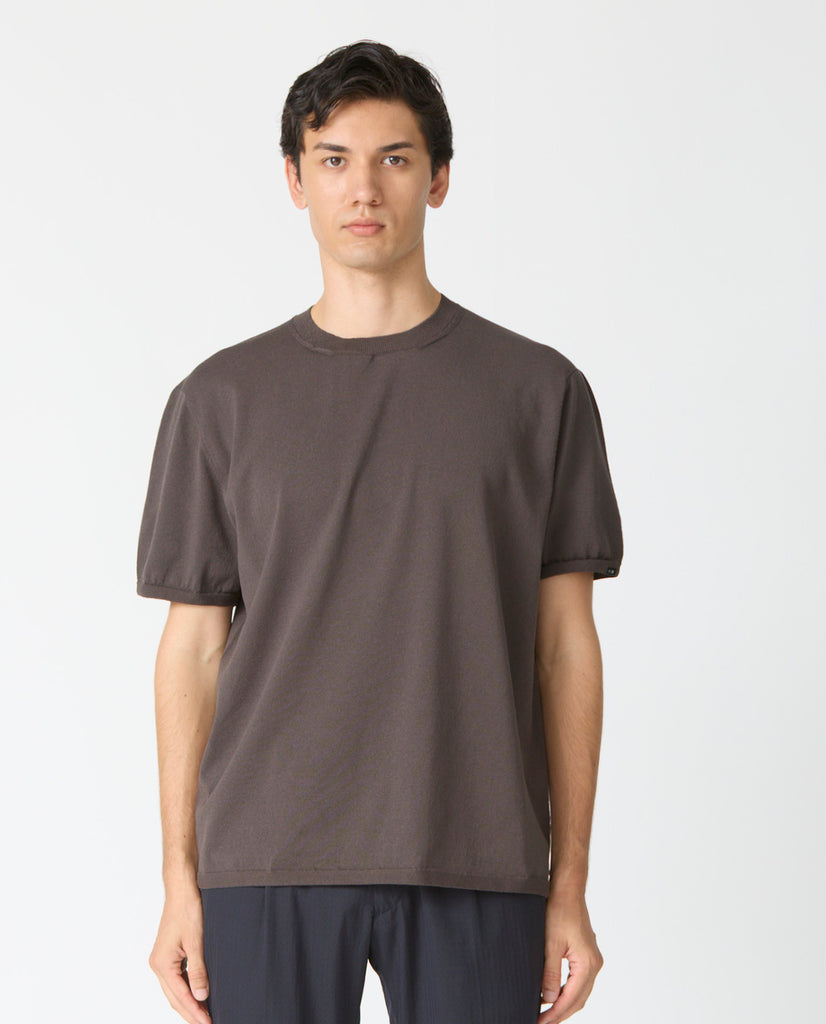 445_K 和紙糸テーラリングTシャツ (グランドコーヒー) – K-3B OFFICIAL