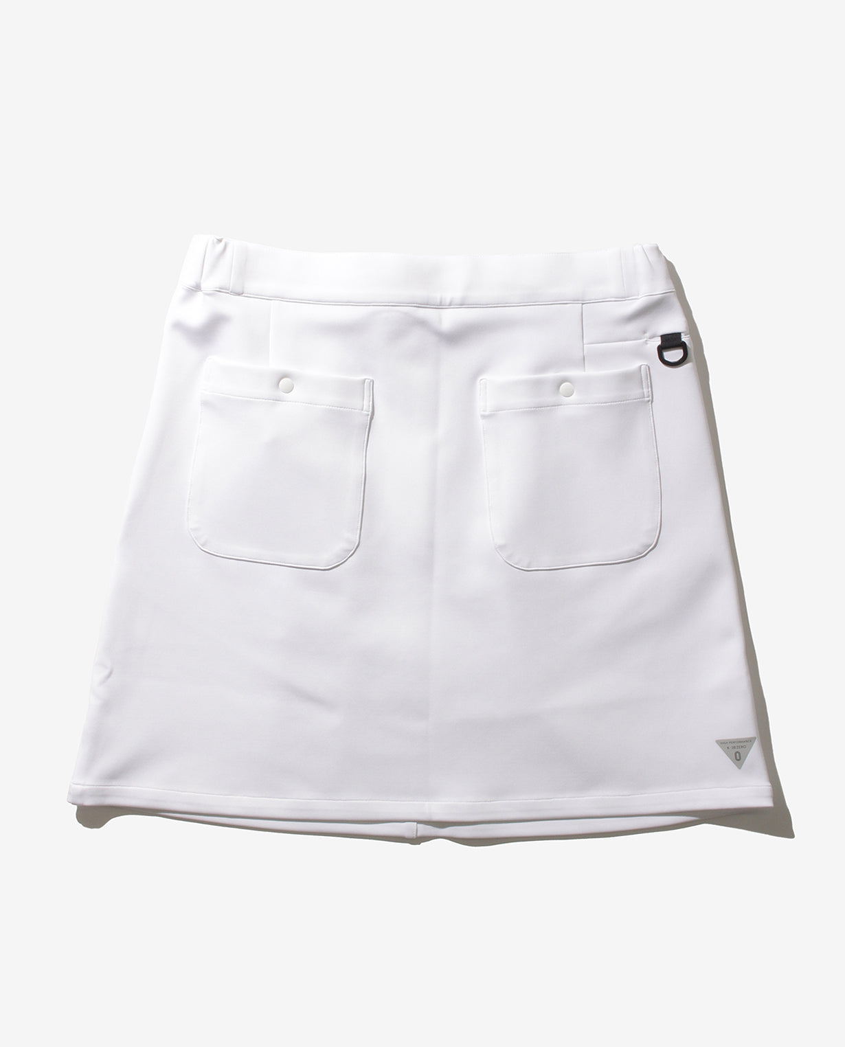 White ■ 0_1003_D Cardboard knit skirt