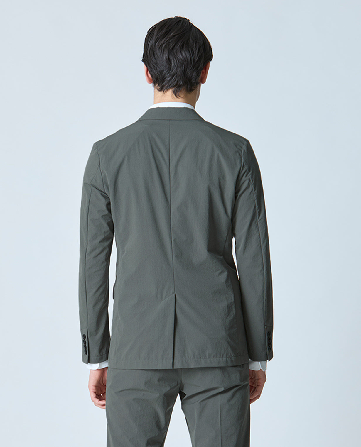 Steel Gray ■ 002_L Vintage Stretch Tailored Single Jacket