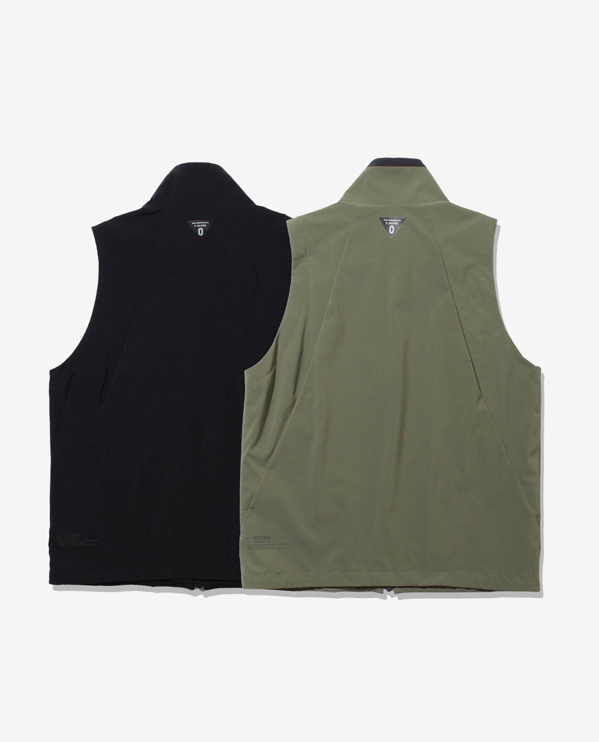 Black ■ 0_670_R Active Stretch 3D Cutting Lightweight Vest