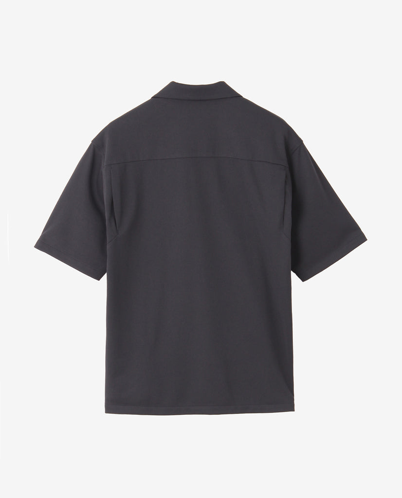 357_KK 和紙糸開襟シャツ (ブラック) – K-3B OFFICIAL SITE