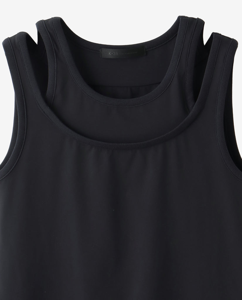 0330_NN 24HR-WEARABLE(COOL) タンクトップ (ブラック) – K-3B