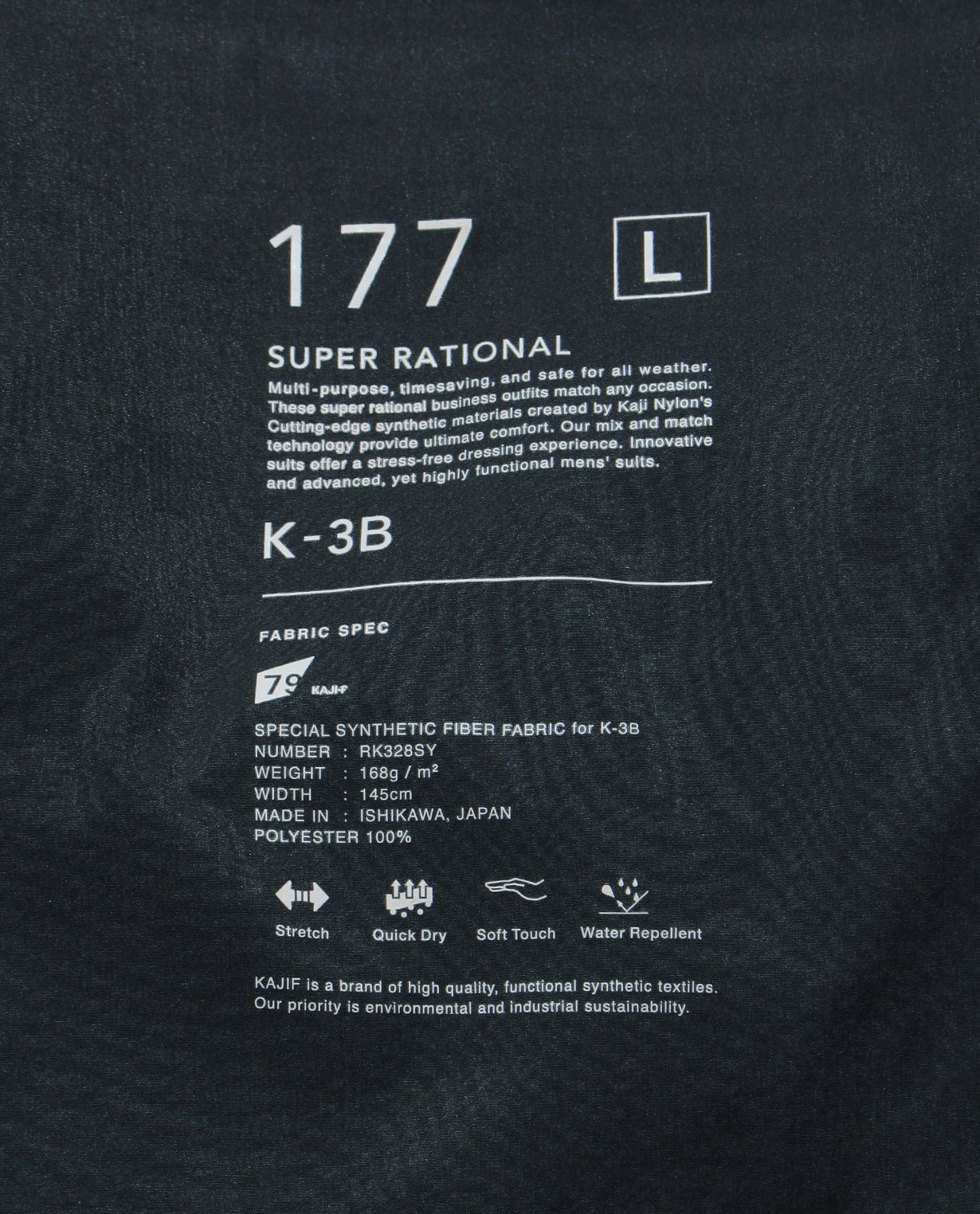 Carbon Navy ■ 177_L Vintage Stretch One-Tuck Tapered Pants