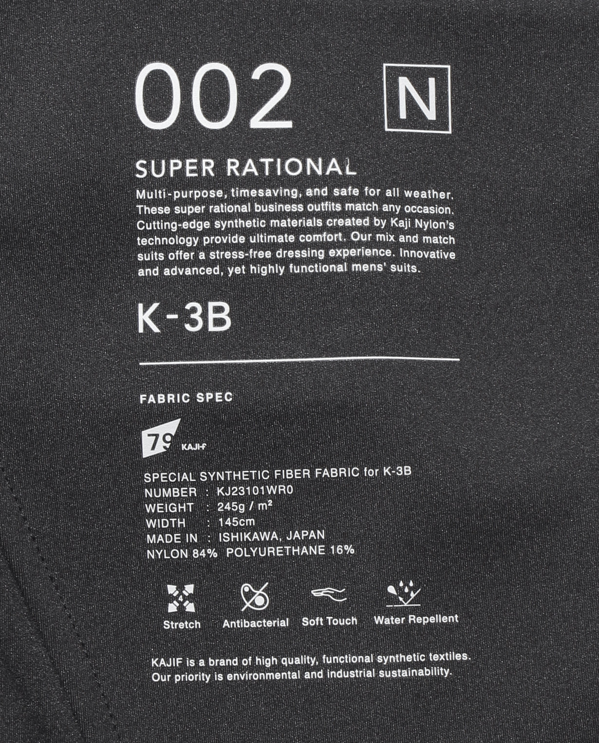 Black ■ 002_N 24HR-WEARABLE Tailored Jacket