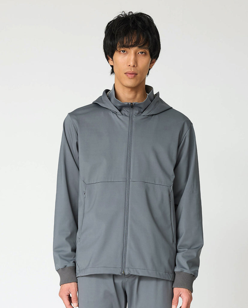K3B パーカー未使用 443_N 24HR-WEARABLE カッティングパーカー (スペースグレー) – K-3B
