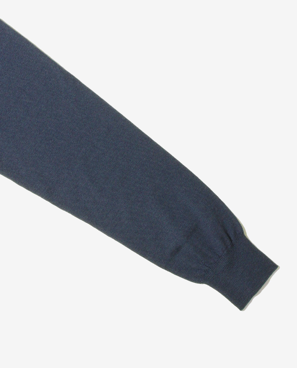 447_QX ANNUAL×K-3Bダブルネーム クルーネックセーター (ネイビー)