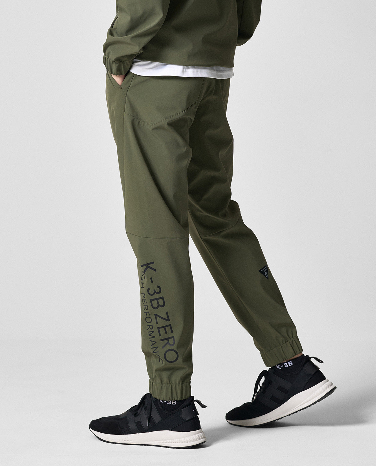 Khaki ■ 0_158_RB Active Stretch Bonding Setup Pants