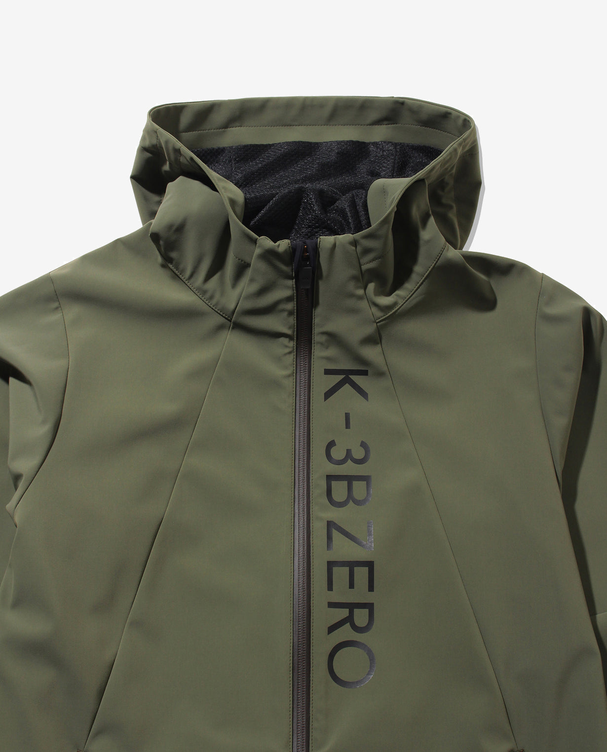 Khaki ■ 0_673_RB Active Stretch Bonding Setup Full Zip Parka