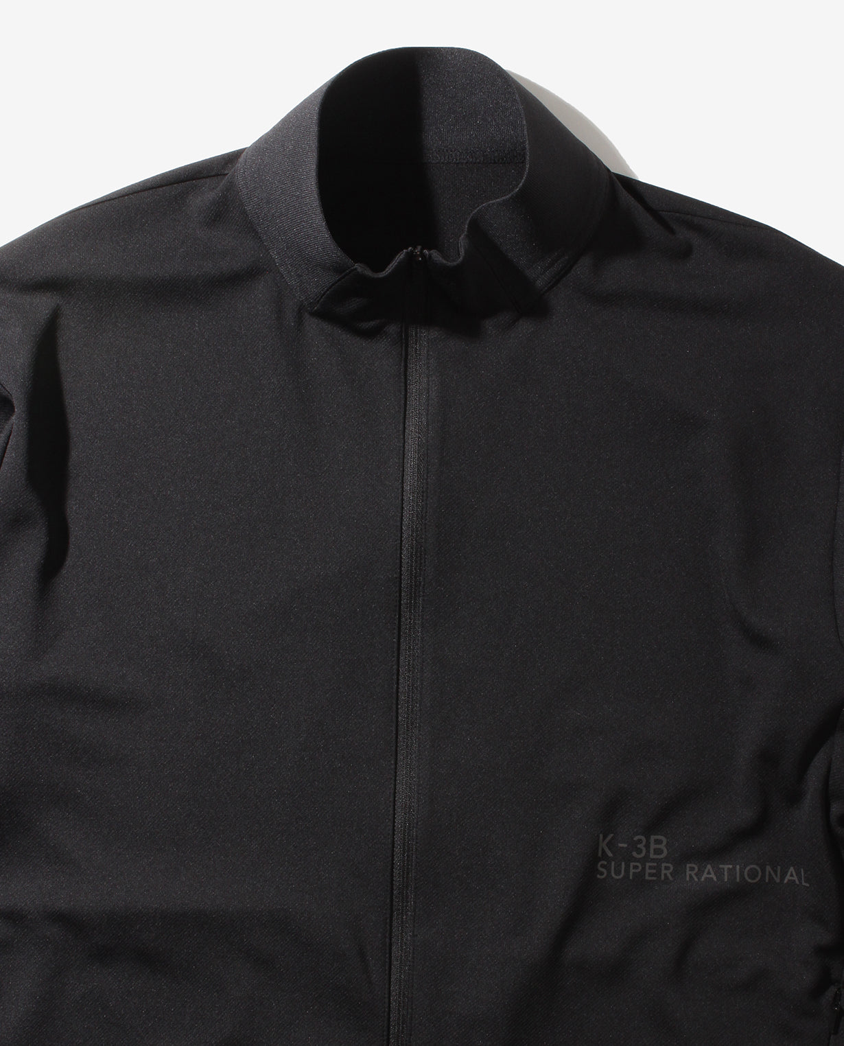 663_G Recycled yarn mesh blouson