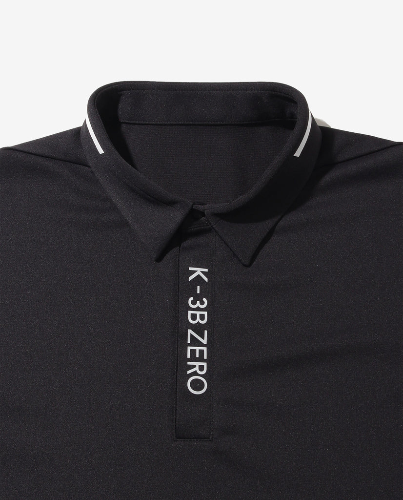 0_342_KK 和紙糸ポロシャツ (ブラック) – K-3B OFFICIAL SITE