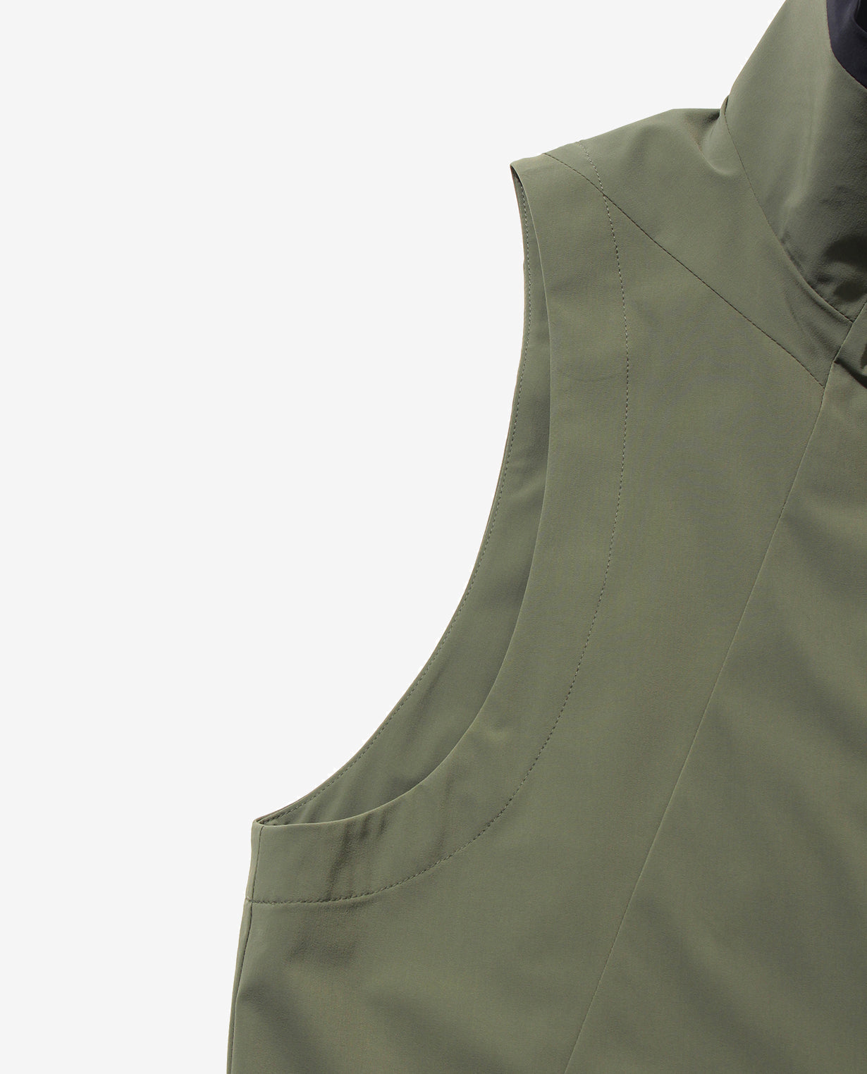 Khaki ■ 0_670_R Active Stretch 3D Cutting Lightweight Vest