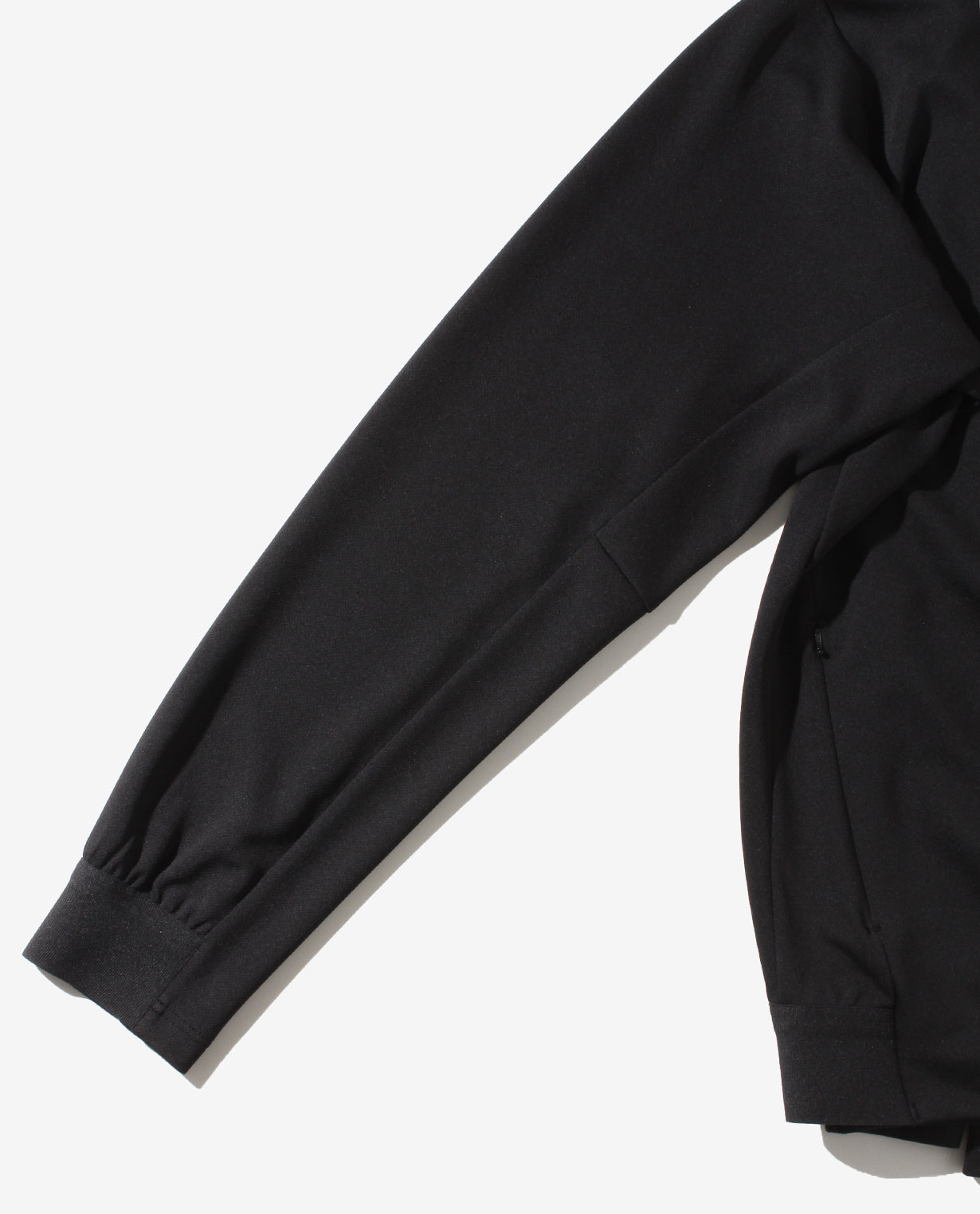 663_G Recycled yarn mesh blouson