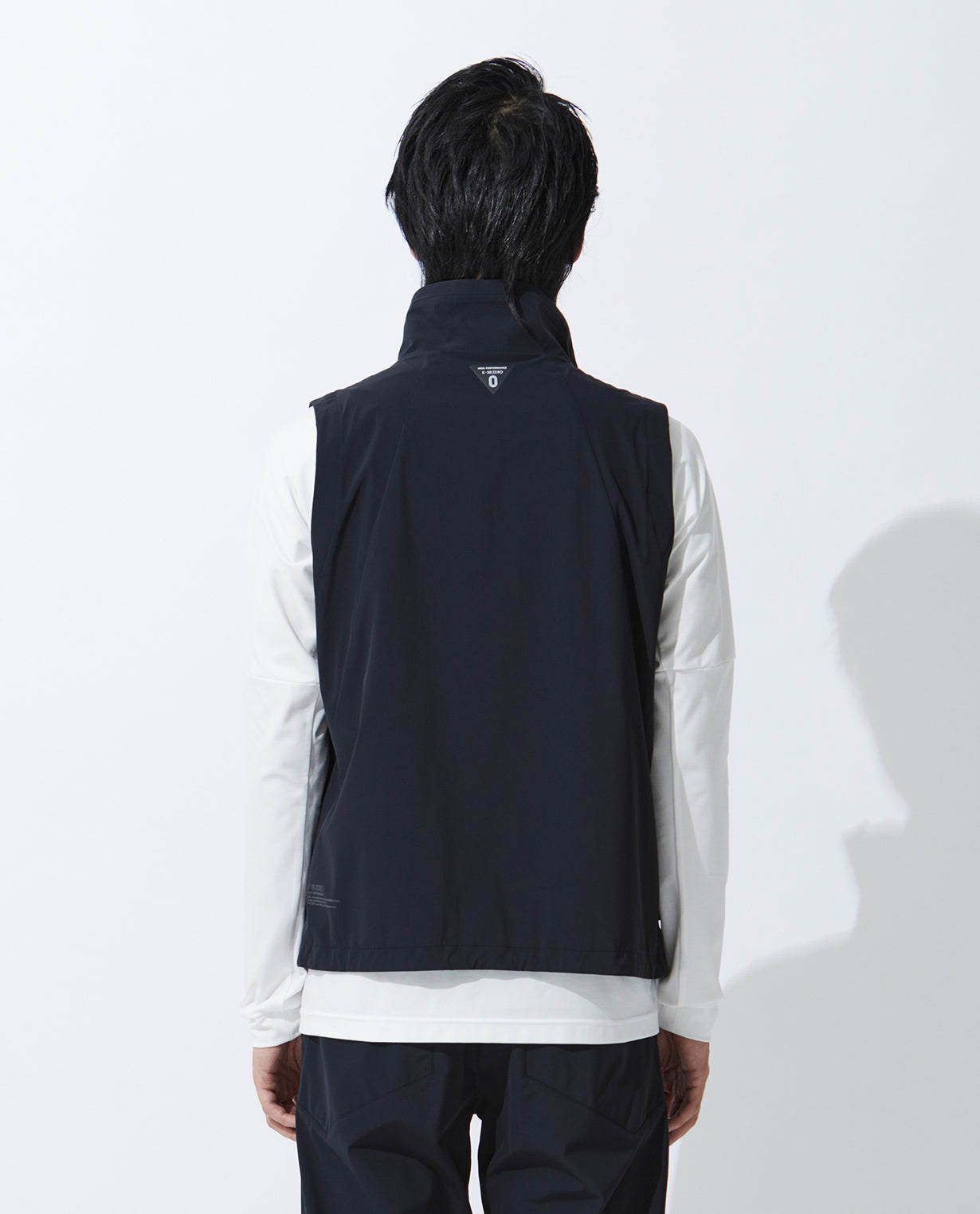 Black ■ 0_670_R Active Stretch 3D Cutting Lightweight Vest