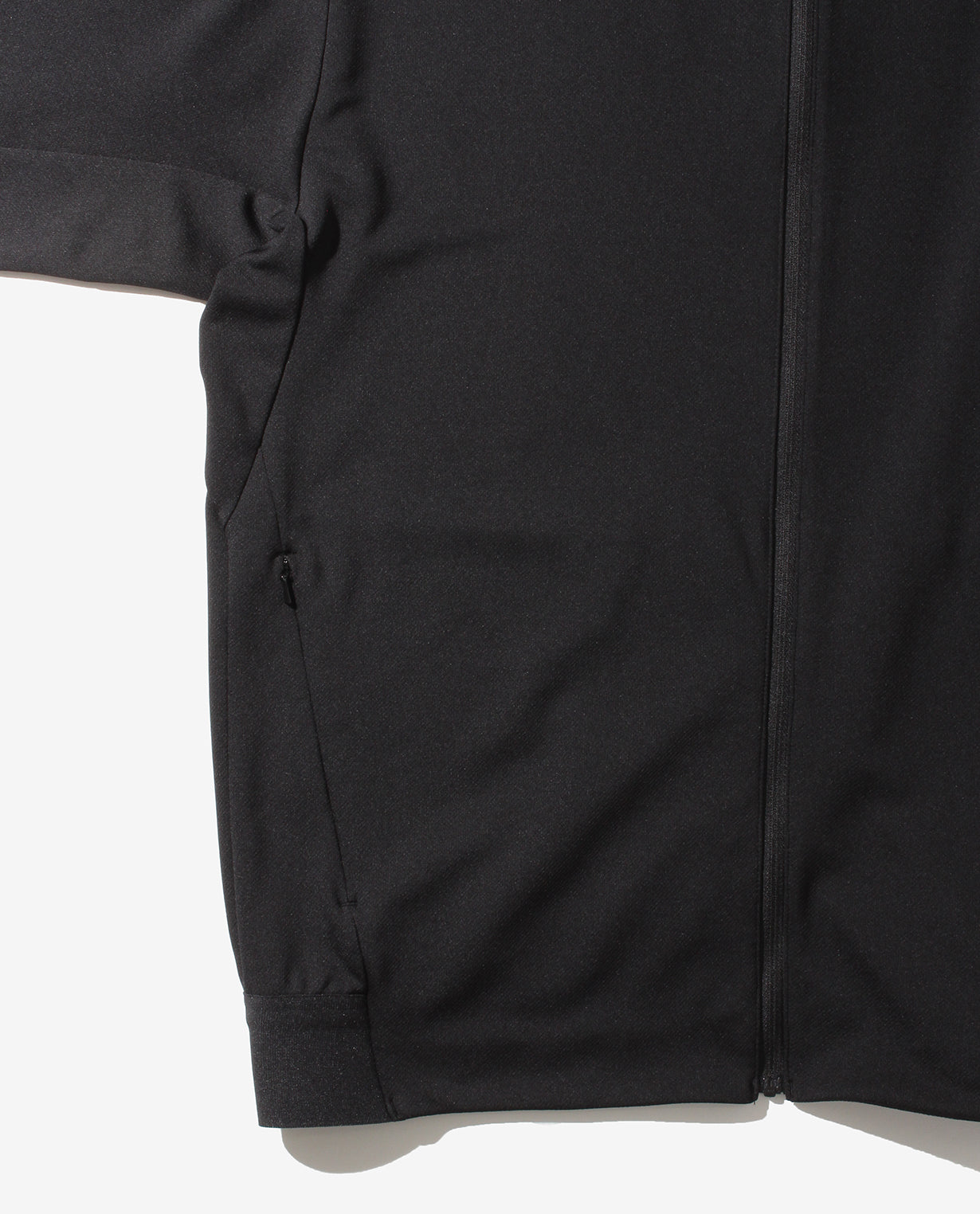 663_G Recycled yarn mesh blouson