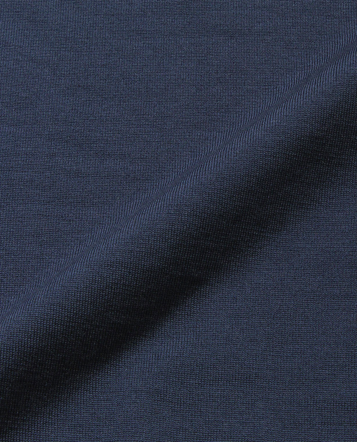 448_QX ANNUAL×K-3Bダブルネーム タートルネックセーター (ネイビー)