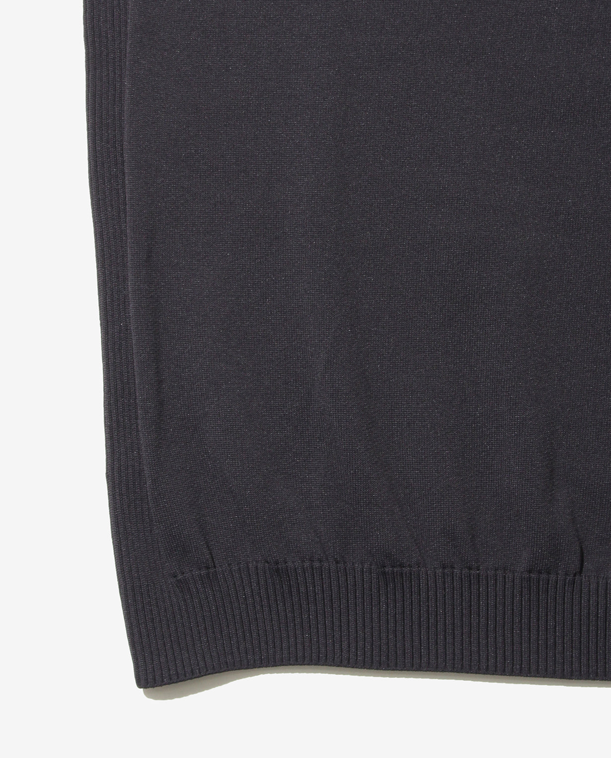 Black ■ 0_440_QY Washable lightweight crew neck sweater
