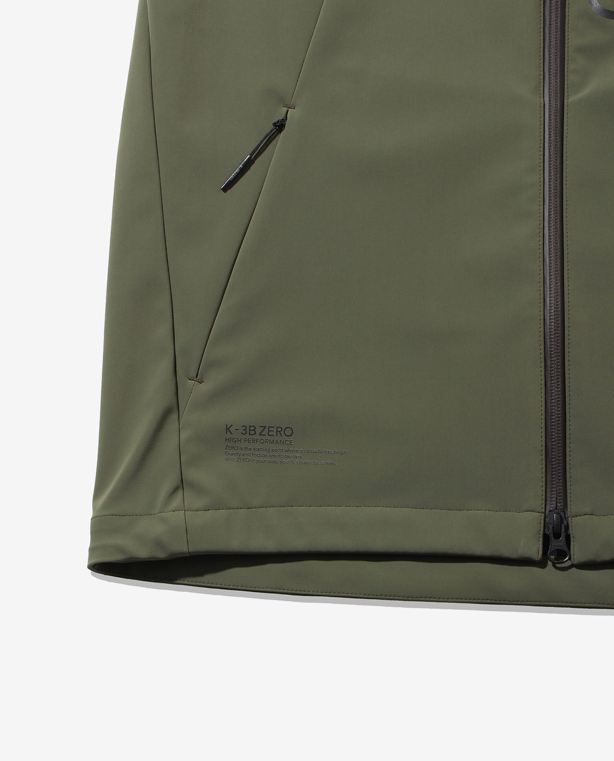 Khaki ■ 0_673_RB Active Stretch Bonding Setup Full Zip Parka