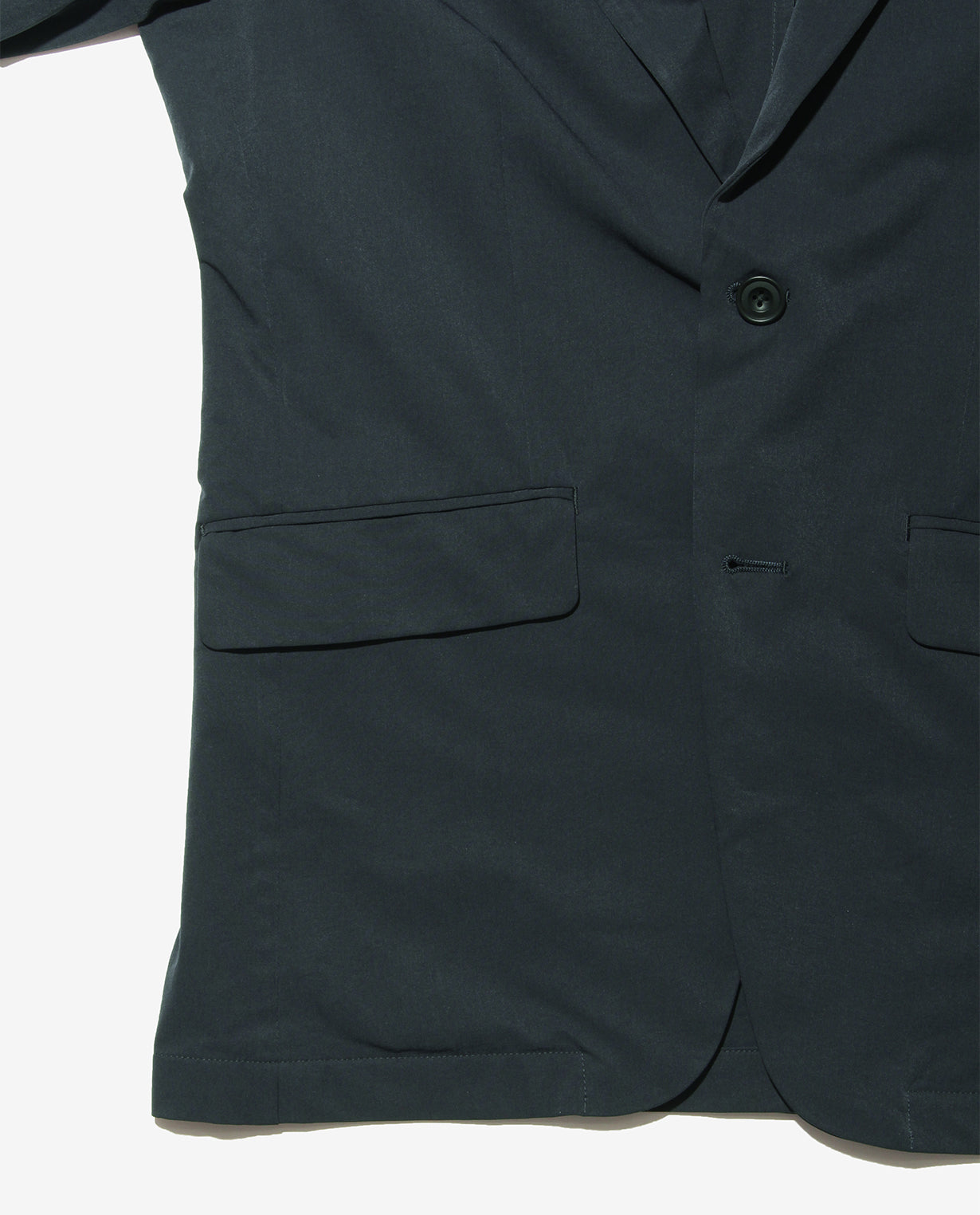 Carbon Navy ■ 002_L Vintage Stretch Tailored Single Jacket