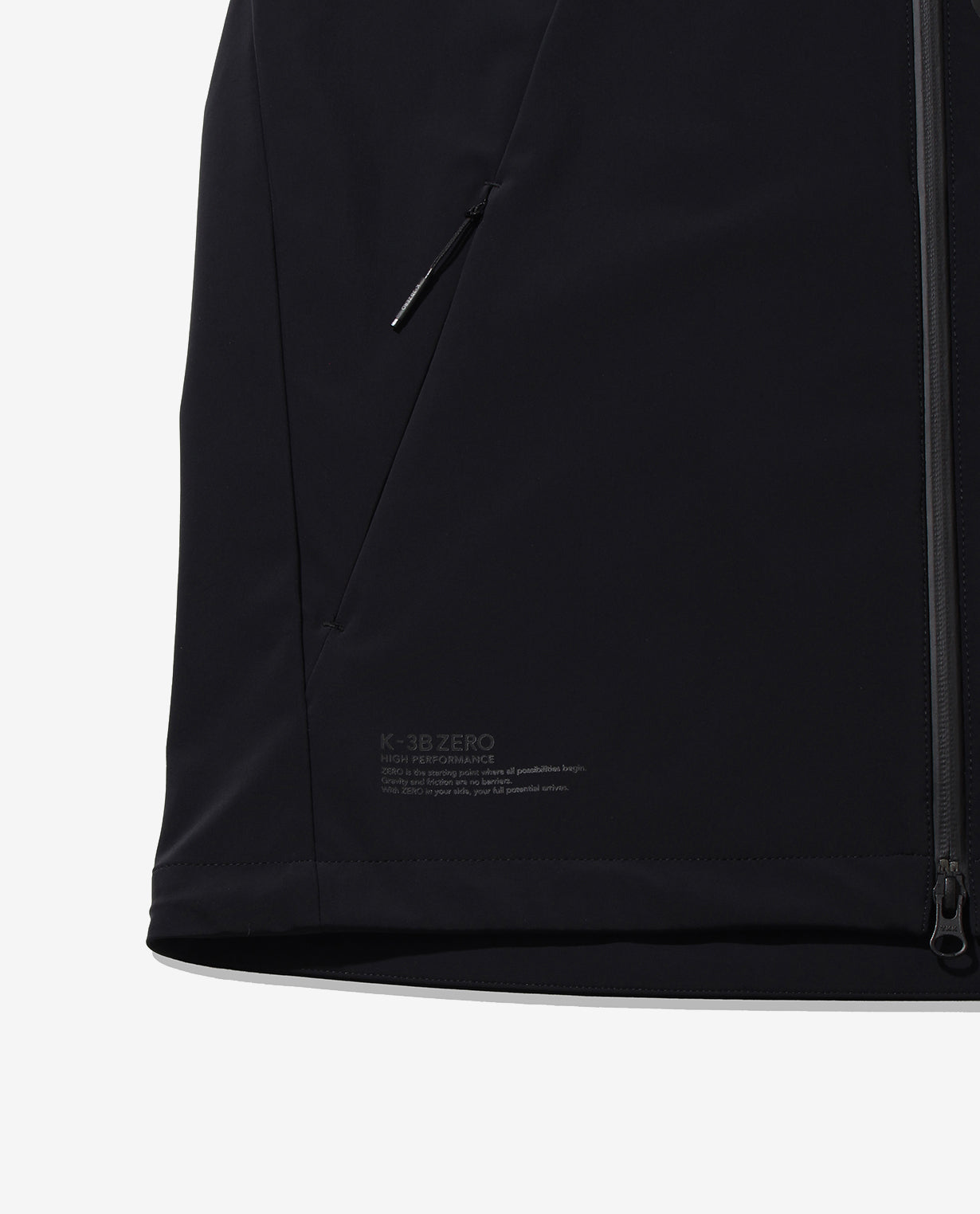 Black ■ 0_673_RB Active Stretch Bonded Setup Full Zip Parka
