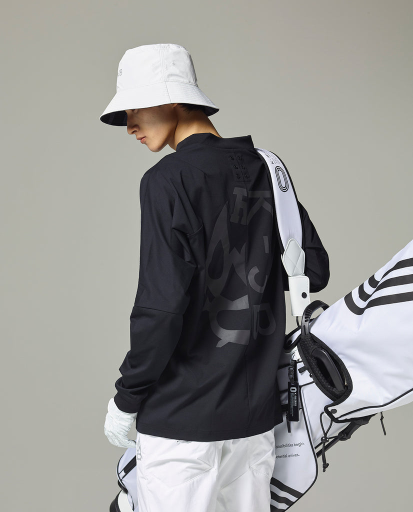 K-3B x Russeluno BIG LOGO LS MOCKNECK (ブラック) – K-3B OFFICIAL SITE
