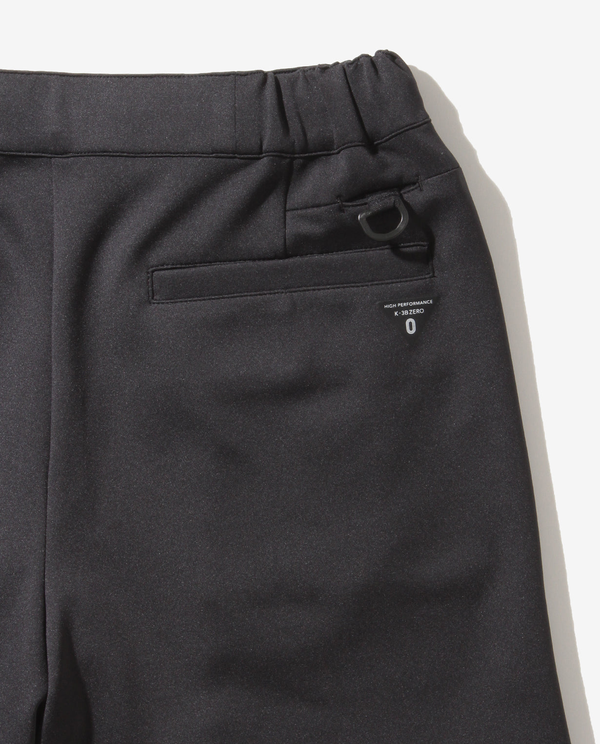 Black ■ 0_1004_D Cardboard knit shorts