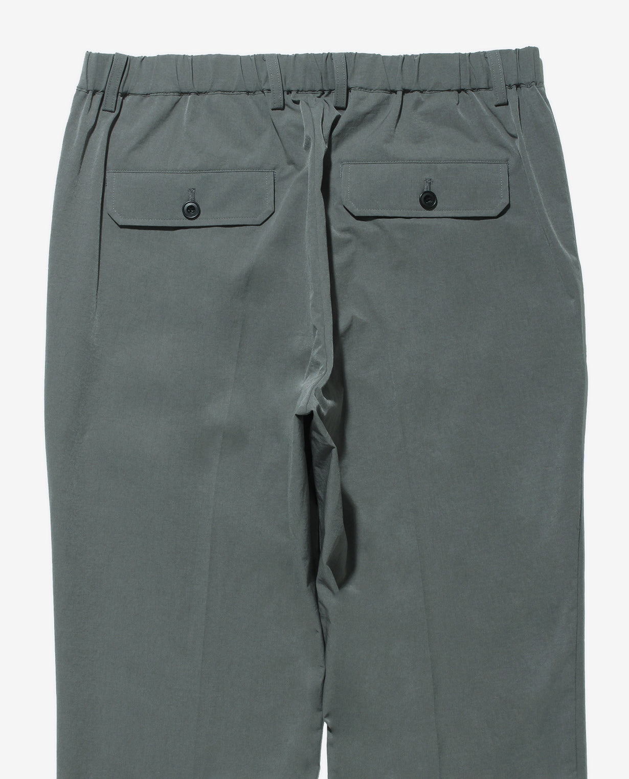 Steel Gray ■ 177_L Vintage Stretch One-Tuck Tapered Pants