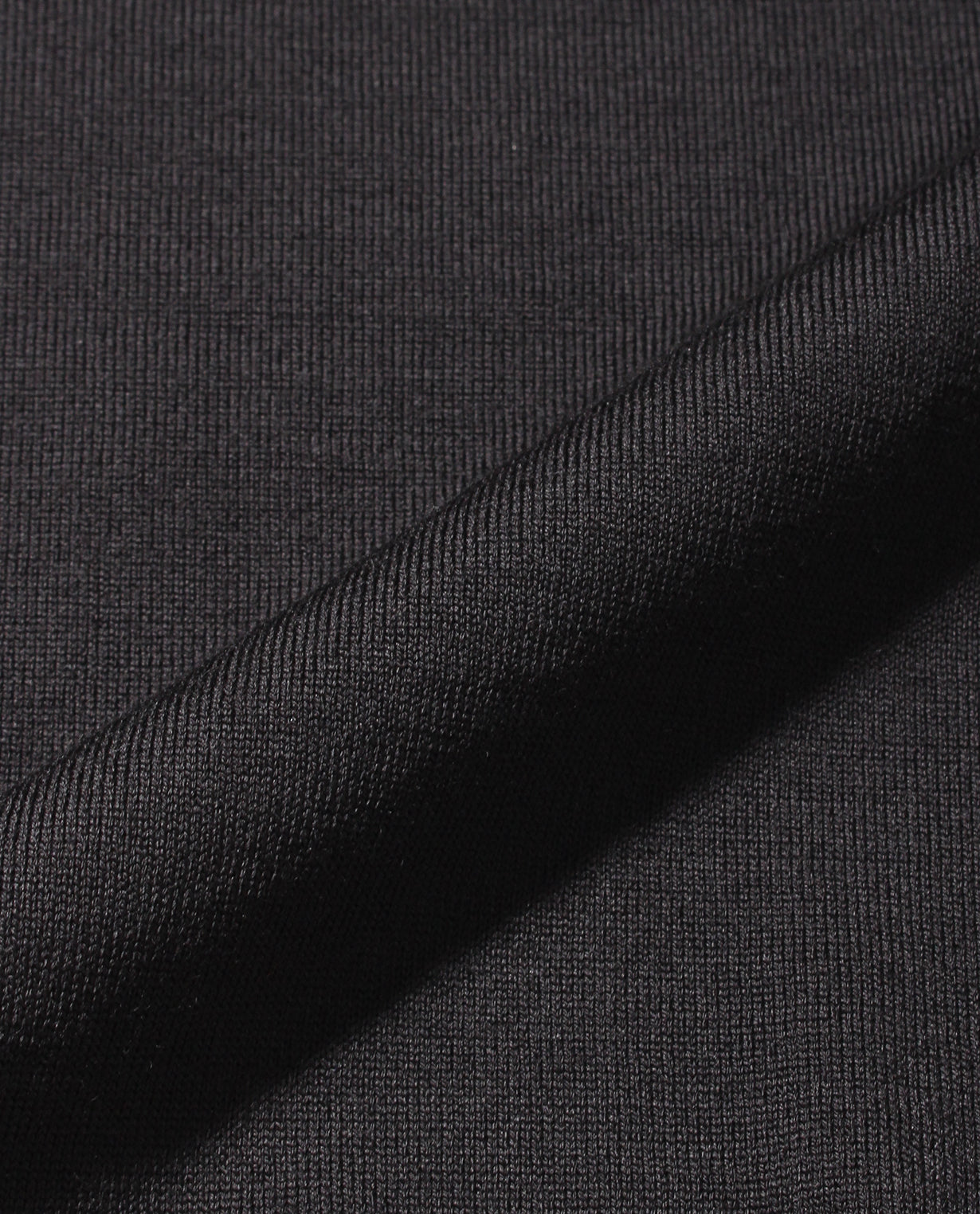 447_QX ANNUAL×K-3Bダブルネーム クルーネックセーター (ブラック)