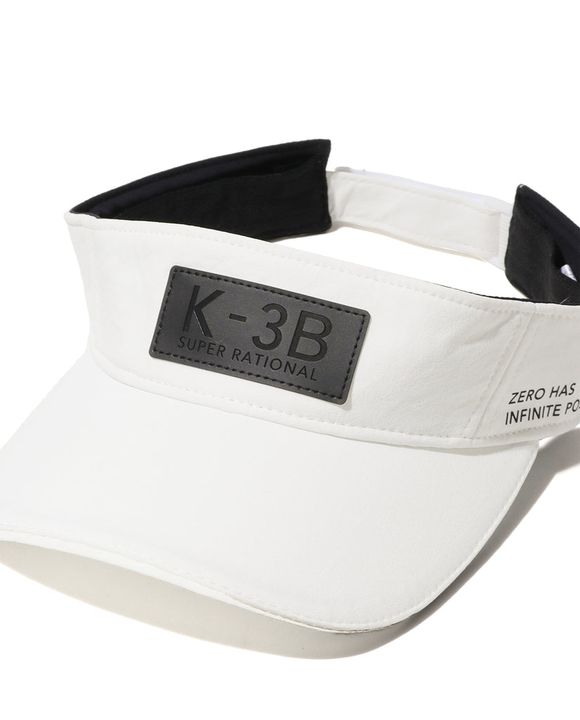 0_905_Q サンバイザー (ホワイト) – K-3B OFFICIAL SITE