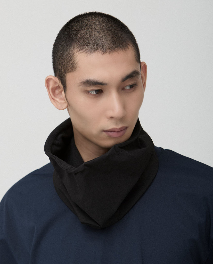 912_L ヴィンテージストレッチネックウォーマー (ブラック) – K-3B