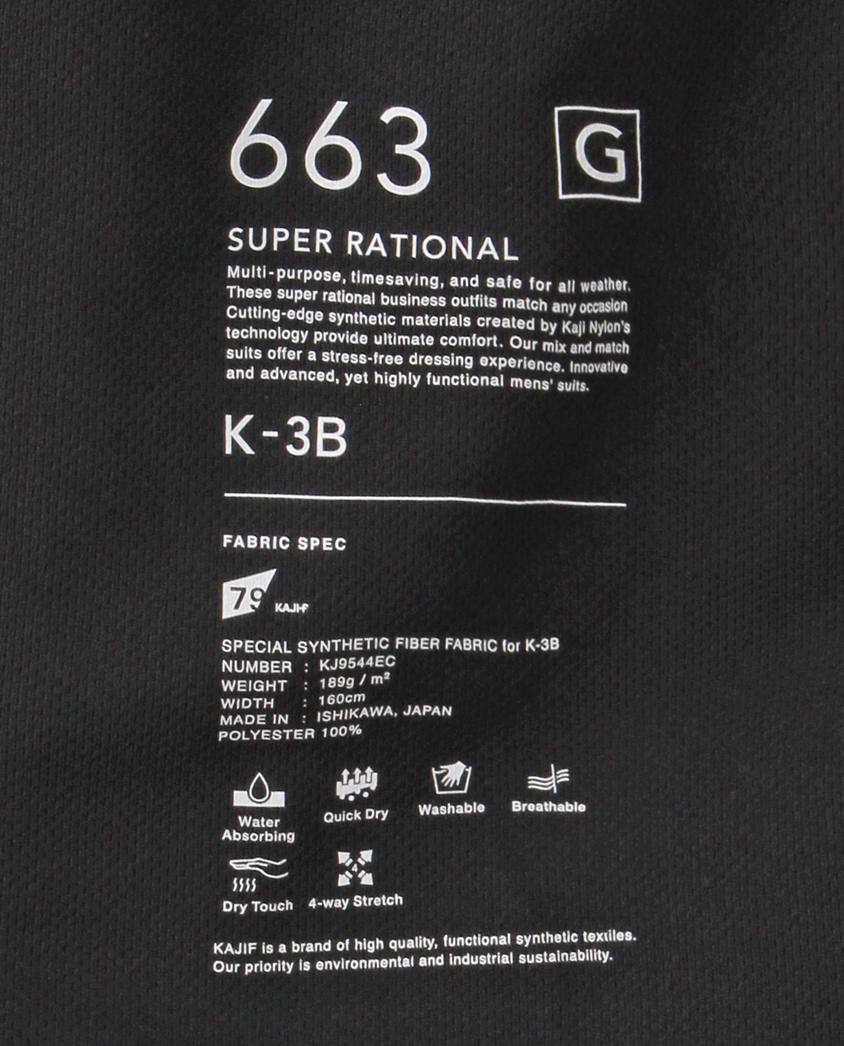 663_G Recycled yarn mesh blouson