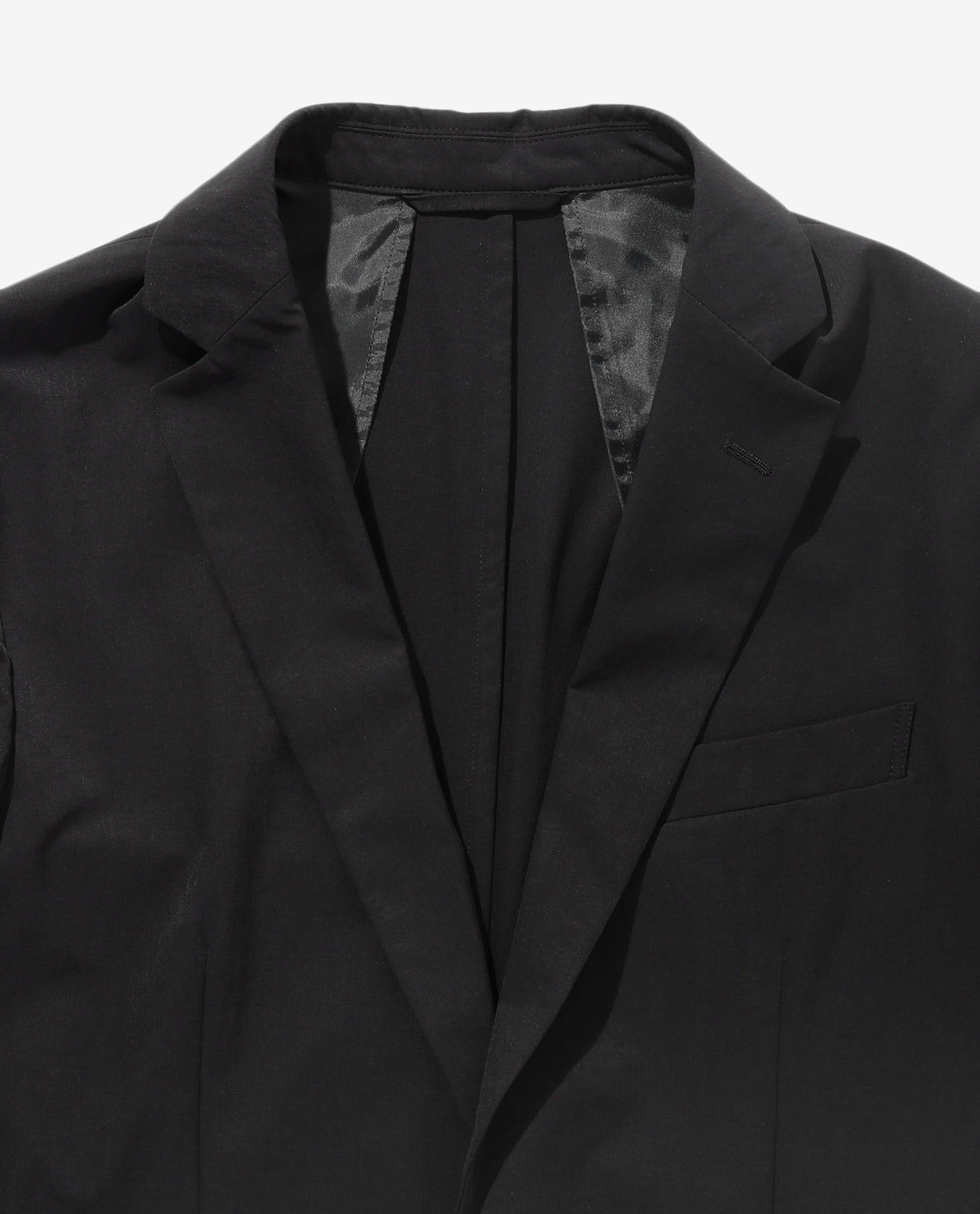 Black ■ 002_L Vintage stretch tailored single jacket