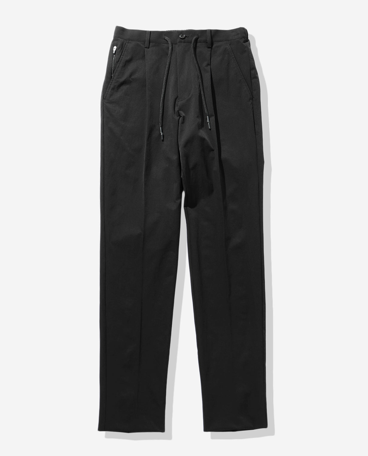 Black ■ 177_L Vintage Stretch One-Tuck Tapered Pants