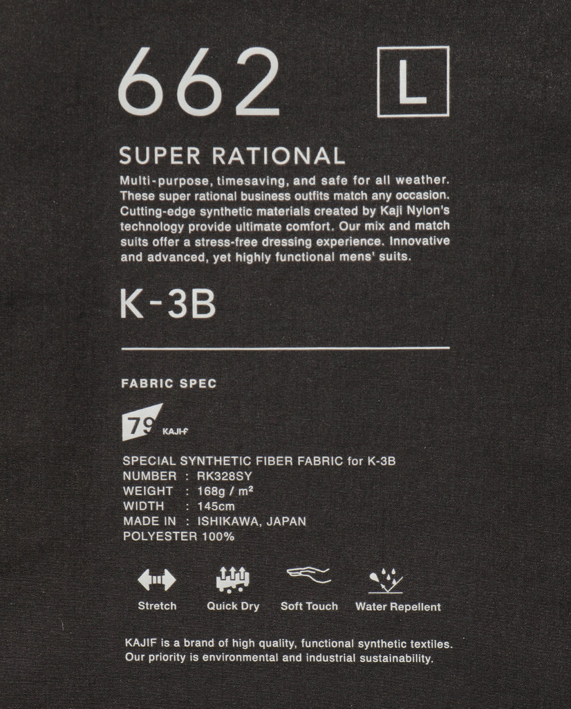 ブラック□662_L ヴィンテージストレッチアーミーブルゾン – K